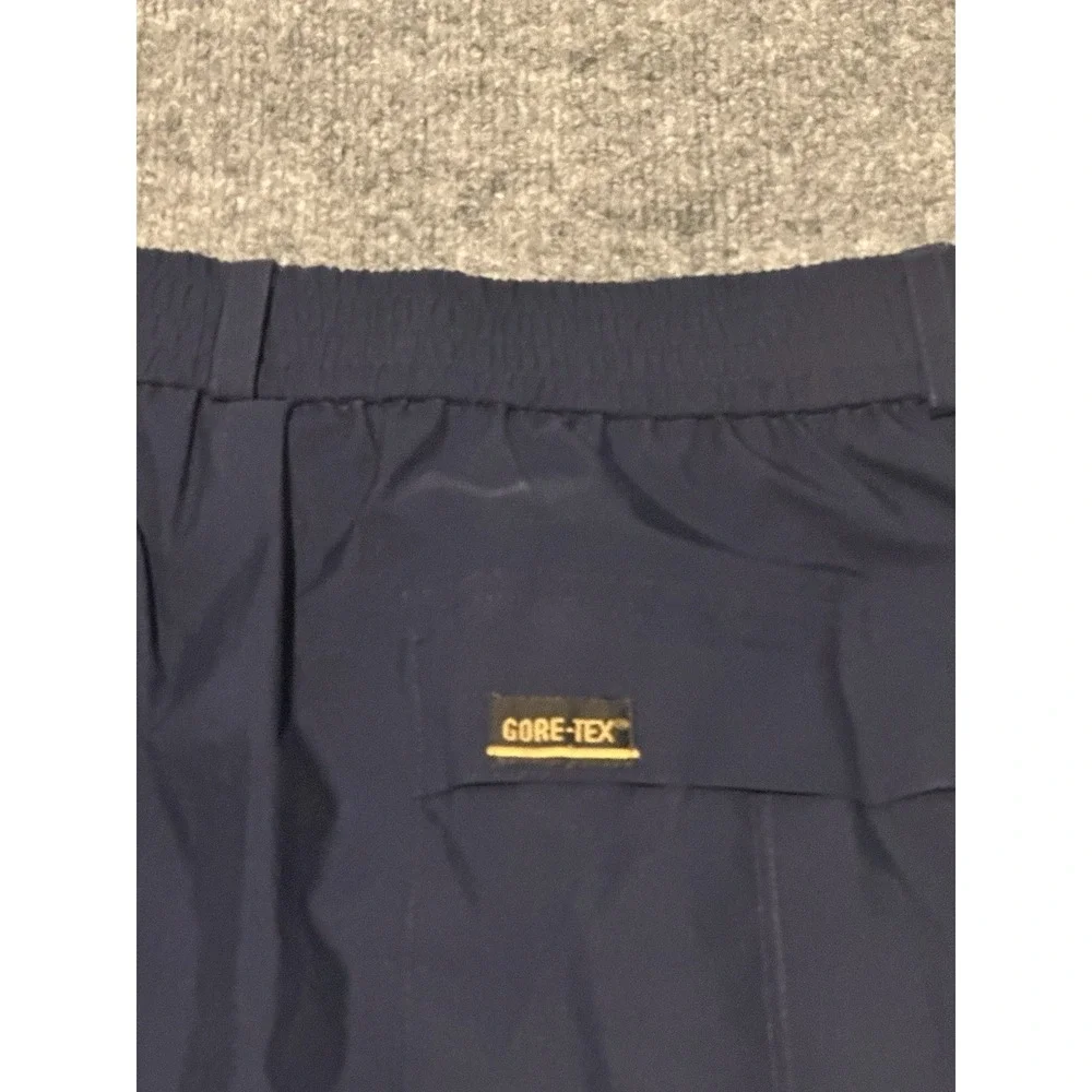 Vintage Zero Restriction GORE-TEX Pants Mens L Blue Tour Slacks Waterproof USA